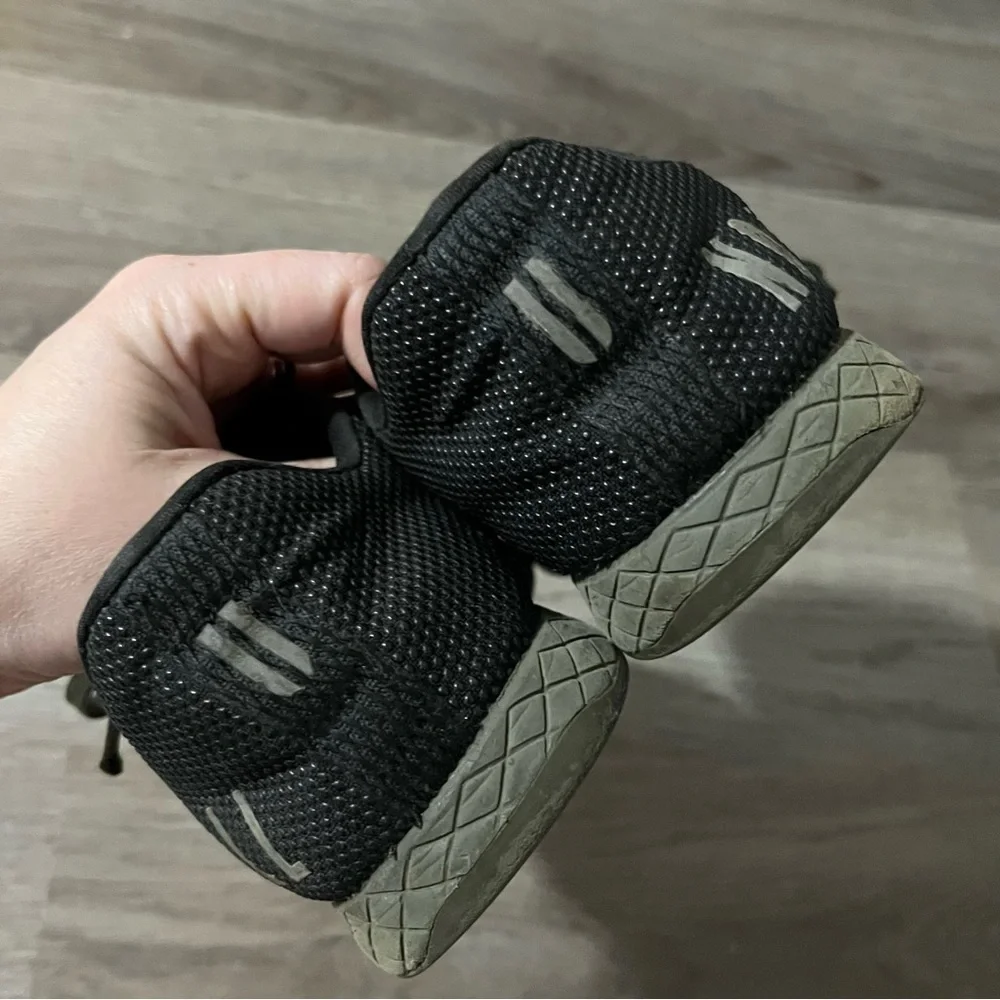 NoBull Black Ivy Training Sneakers Black Army Green Womens Size 8.5 Mens Size 7